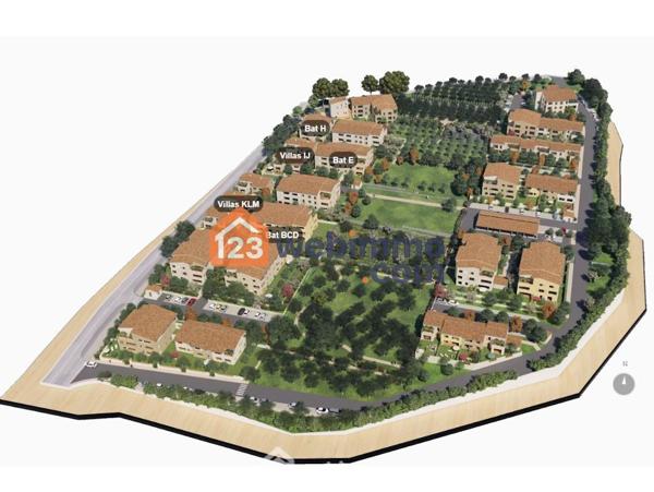 Villas 91 m² à Coudoux 13111