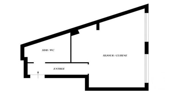 Appartement F1 à vendre  1 pièce - 30,94 m2 BOULOGNE BILLANCOURT - 92
