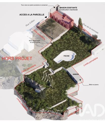 Maison à vendre 5 pièces 260 m² Villeneuve-lès-Avignon