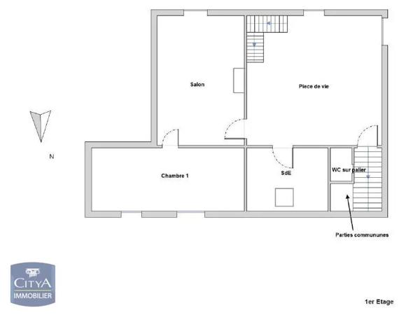 Appartement à louer 4 pièces 100.9m² Mozé-sur-Louet (49610)