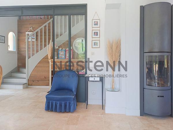 Maison de plus de 180 m² sur une belle de parcelle de 3706 m²  constructible située dans un quartier calme de Chalonnes sur Loire