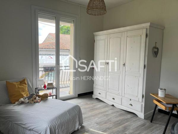 Maison familiale au centre de Cazères – 96 m² habitables avec jardin