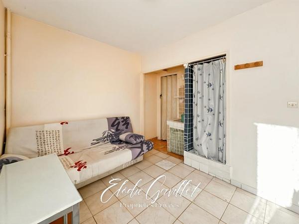 Studio Rennes Les Bains vue rivière 12 m²