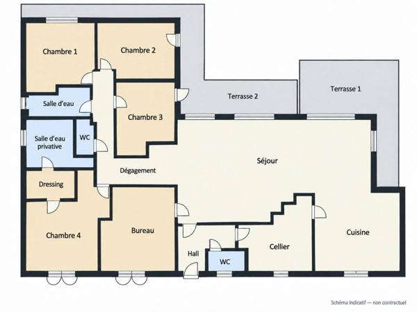 Maison à vendre 7 pièces de 152 m²