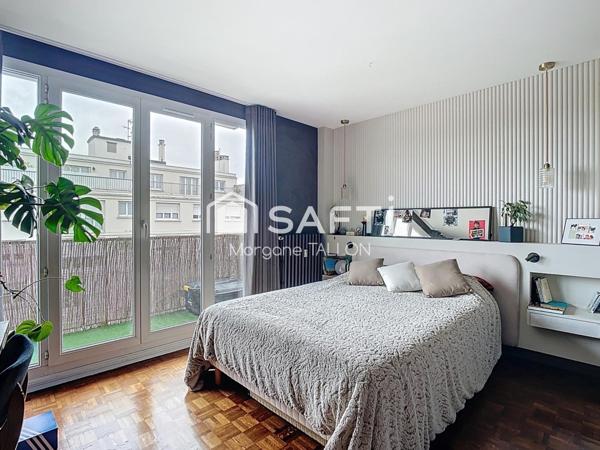 Appartement 3 pièces traversant lumineux