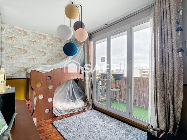 Appartement 3 pièces traversant lumineux