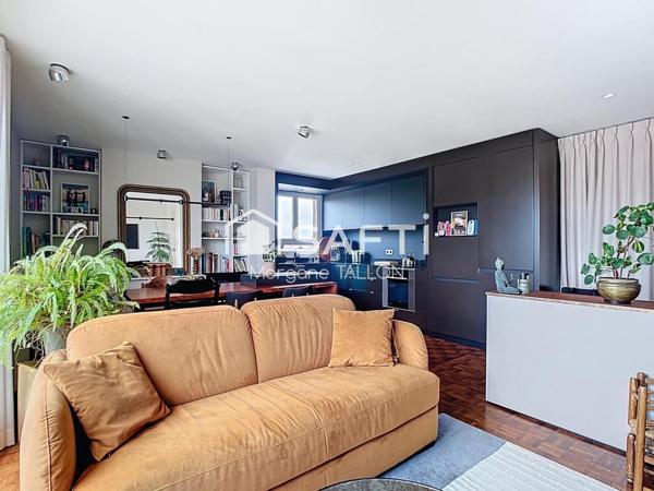 Appartement 3 pièces traversant lumineux