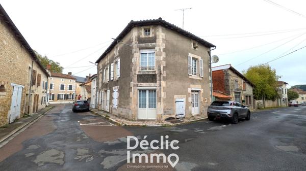 Vente maison de village Champagne mouton, 168m² 5 pièces 115 025€ avec garage