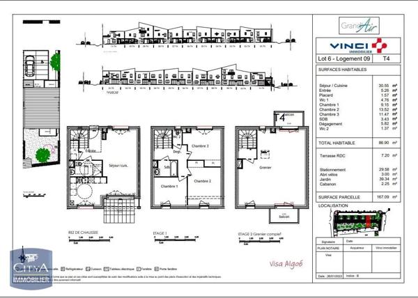 Maison à louer 5 pièces 132.69m²