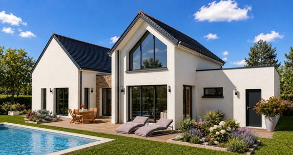 Terrain + Maison à vendre 3 pièces - 101 m²