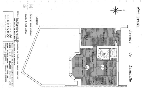 Paris XVI Passy appartement comme une maison avec terrasse et jardin