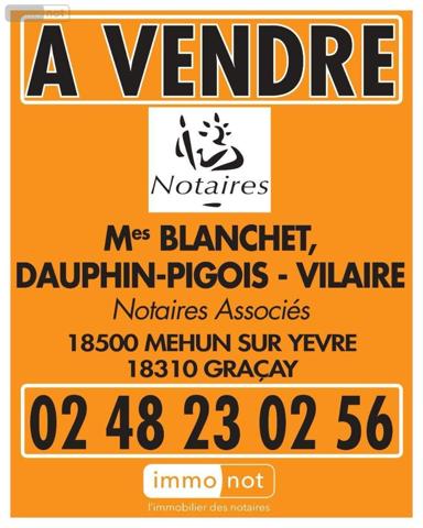 Terrain à Batir à vendre à Vierzon dans le Cher (18100), ref : 142483M