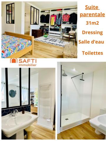 Appartement familial spacieux et lumineux de 123m2