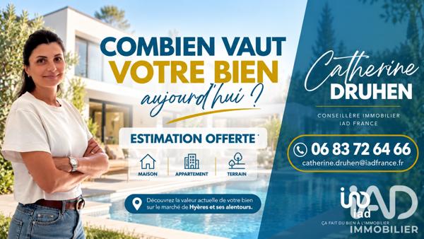 Maison à vendre 3 pièces 75 m² Cuers