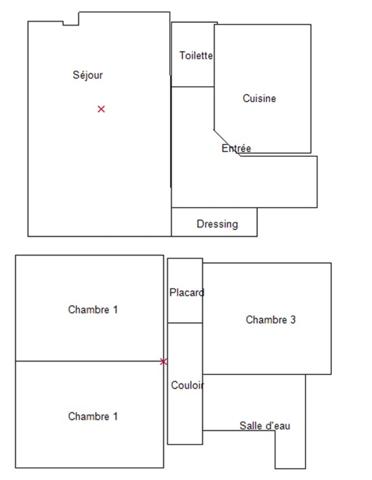 Quartier Planètes-A vendre charmante maison individuelle 78m2+sous-sol 43m2+combles aménageables-jardin-calme