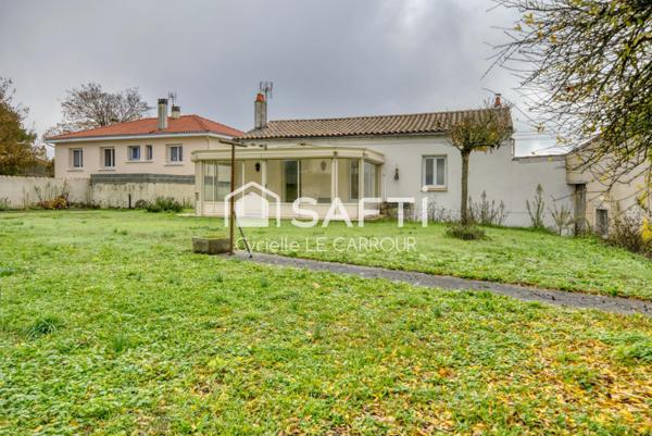 Maison 4 pièces avec jardin et garage XXL