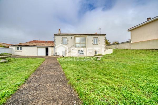 Maison 4 pièces avec jardin et garage XXL