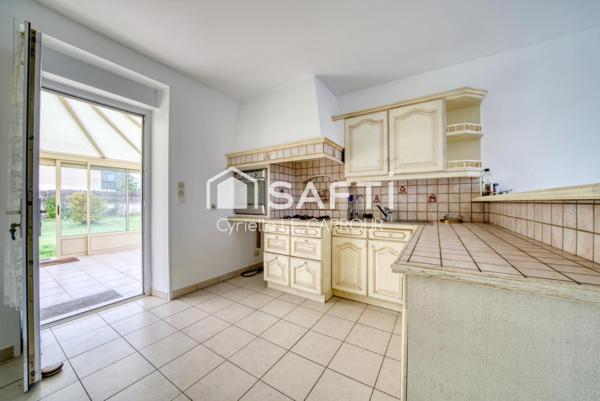 Maison 4 pièces avec jardin et garage XXL