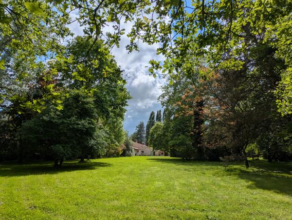 AUBIGNY-LES CLOUZEAUX Maison en pierre 186 m² charme champêtre avec grand parc env. 1 HA