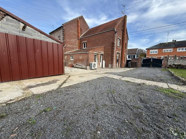 Caudry (59540) Maison de ville Semi-individuelle à conforter – 90 m² - CAUDRY