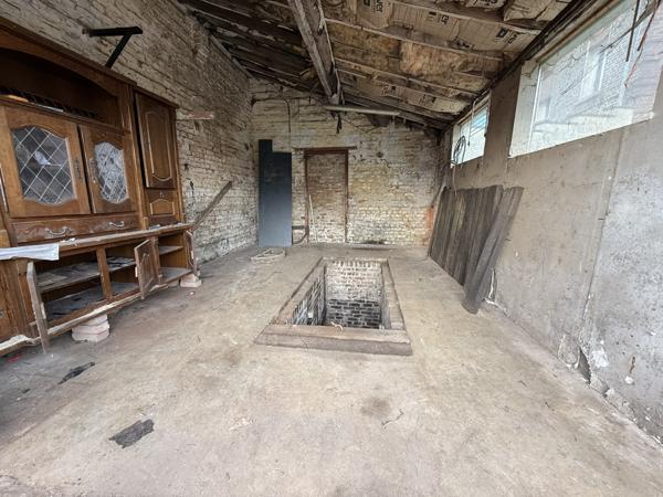 Caudry (59540) Maison de ville Semi-individuelle à conforter – 90 m² - CAUDRY