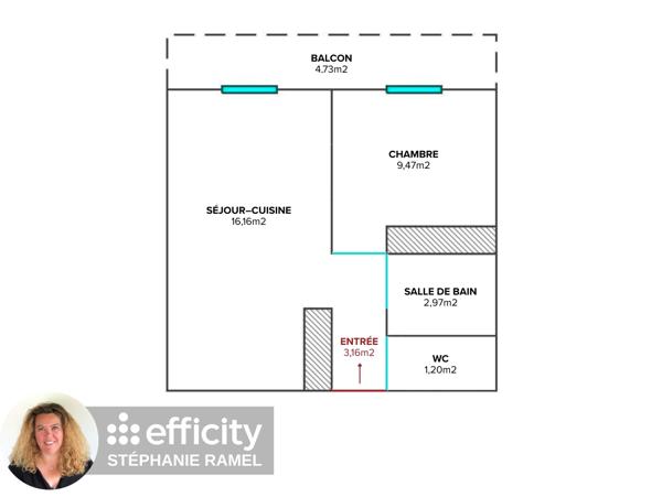 Appartement
         2 pièces
        - 33 m² 144 000 € *
