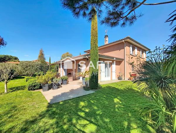 Maison familiale avec jardin paysager d’exception