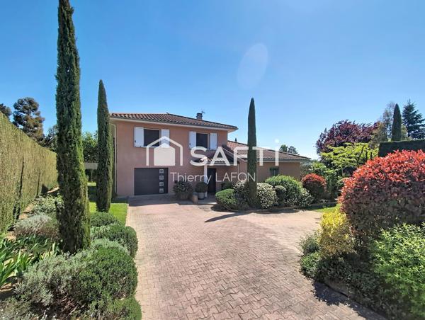 Maison familiale avec jardin paysager d’exception