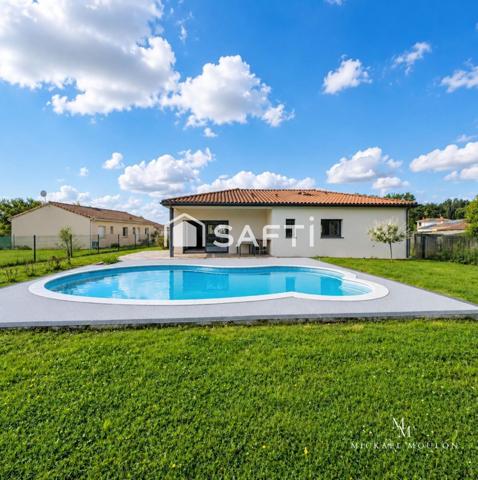 Maison T4, récente avec piscine
