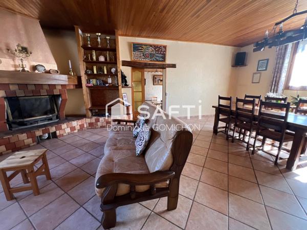 Spacieuse maison sur un terrain plat