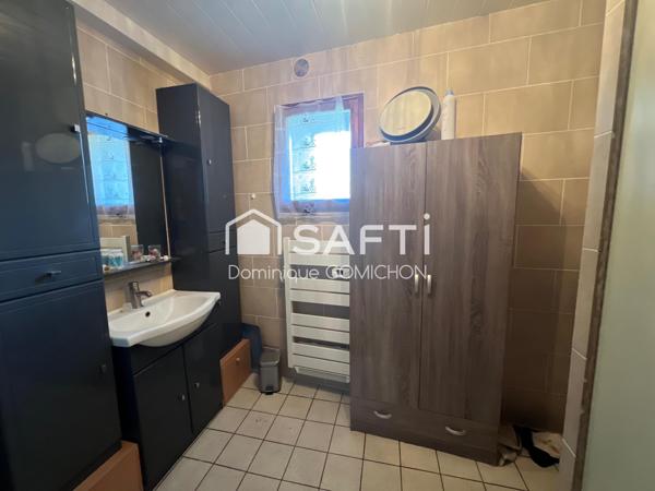 Spacieuse maison sur un terrain plat