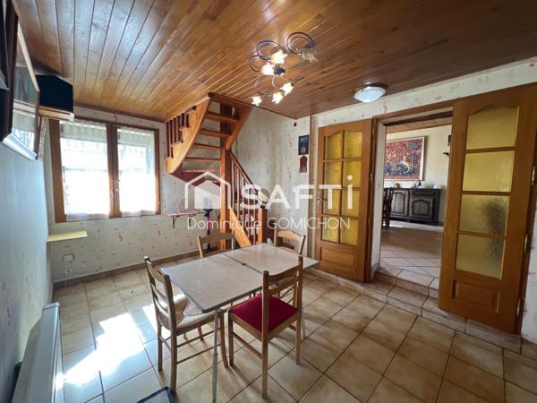 Spacieuse maison sur un terrain plat