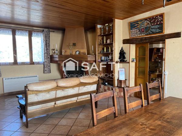 Spacieuse maison sur un terrain plat