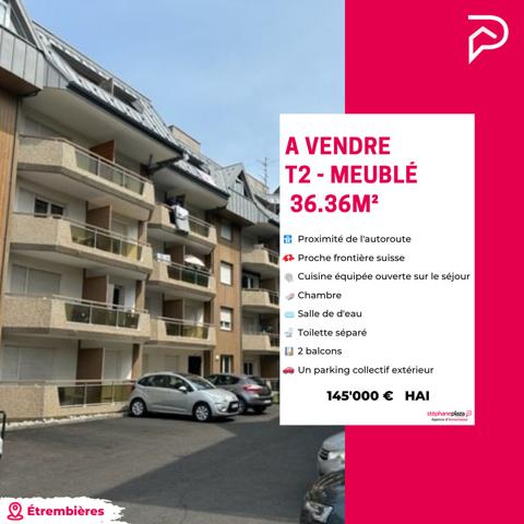 Appartement 2 pièces 36.36 m2