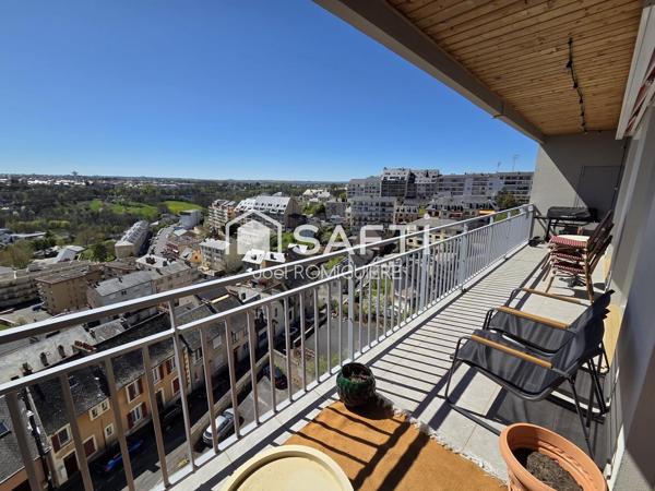 Rodez Centre – Duplex T4 de 147 m² au 7ème et dernier étage avec balcon