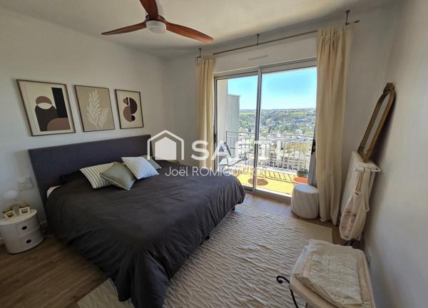 Rodez Centre – Duplex T4 de 147 m² au 7ème et dernier étage avec balcon