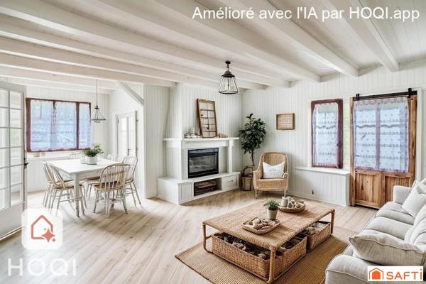 Trés beau potentiel , beaux volumes et au calme