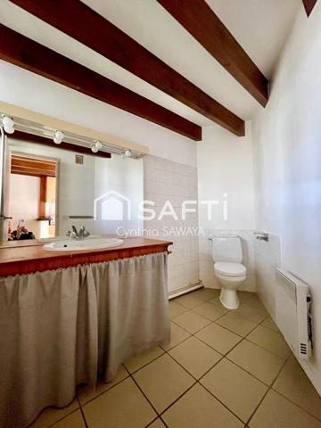 Appartement duplex avec balcon et chambre en mezzanine