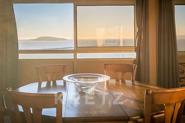 Appartement en dernier étage avec vue mer panoramique