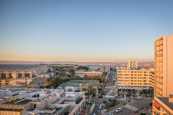 Appartement en dernier étage avec vue mer panoramique