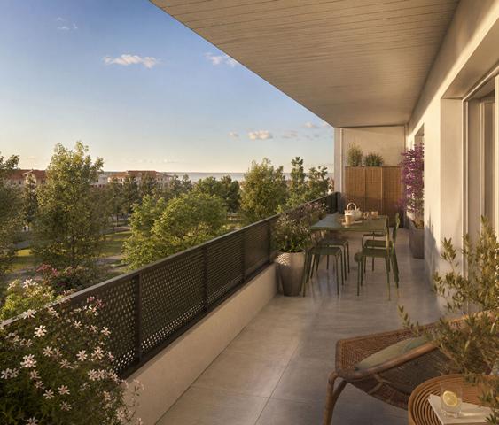 Appartement 4 pièces 80 m2 + terrasse au calme ! CASTELGINEST