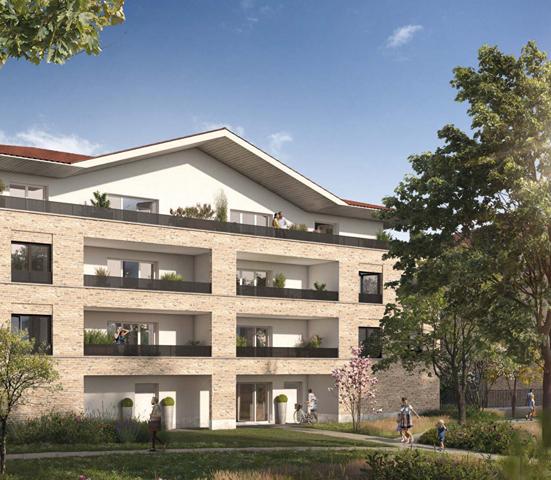 Appartement 4 pièces 80 m2 + terrasse au calme ! CASTELGINEST