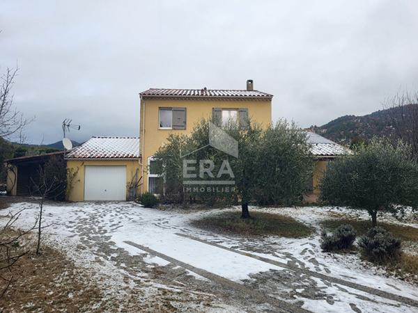 Villa t4 Sourribes 111 m2, jardin, piscine et garage, proche sisteron