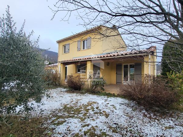 Villa t4 Sourribes 111 m2, jardin, piscine et garage, proche sisteron