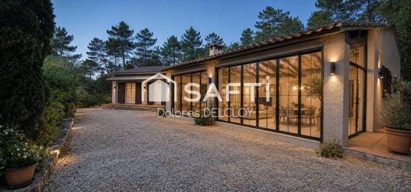 Dépendances & appartement indépendant- 1ha-