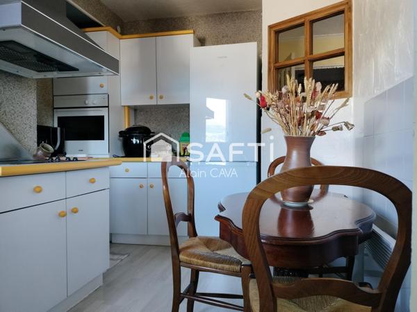 Appartement en rez de chaussée de 70m² avec terrasse,cave,parking privatif  sur les hauteurs de Gap