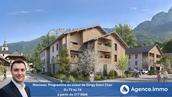 À vendre - T2, 2 pièces situé à Dingy-Saint-Clair (74230)