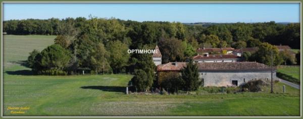 Propriété à vendre 10 pièces Proche de BARBEZIEUX SAINT HILAIRE (16)