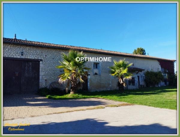Propriété à vendre 10 pièces Proche de BARBEZIEUX SAINT HILAIRE (16)