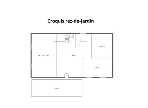 Goudelin (22290) Maison grands volumes avec Jardin arboré & dépendances sur 1 900 m² de terrain.